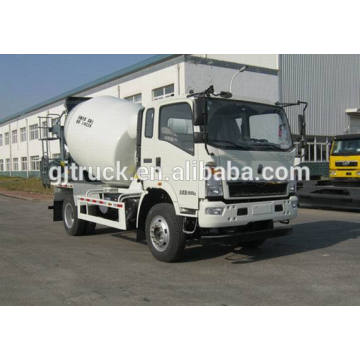 HOWO 4X2 drive concrete mixer truck for 3-6 cubic meter